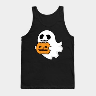 Halloween ghost pumpkin Tank Top